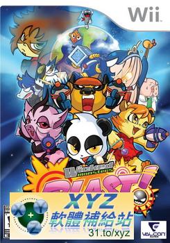怪物大轟炸 Wicked Monster Blast USA WII(美版)(DVD版)