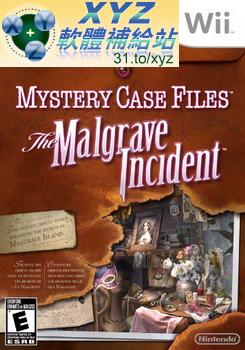 神秘案件檔案 Mystery Case Files The Malgrave Incident USA WII(美版)(DVD版)