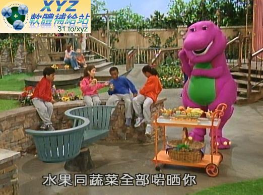 紫色小恐龍班尼 Barney 寶寶做運動 READY SET PLAY 英語/粵語發音 英文/繁體中文字幕正式版(幼兒教學)(適用任何家用DVD播放機)(DVD版)