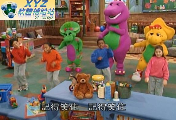 紫色小恐龍班尼 Barney 寶寶做運動 READY SET PLAY 英語/粵語發音 英文/繁體中文字幕正式版(幼兒教學)(適用任何家用DVD播放機)(DVD版)
